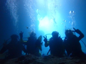 青洞體驗潛水