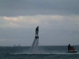 沖縄のジェット　フライボードです！！