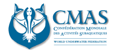 CMASは、国際的なダイビング指導団体です